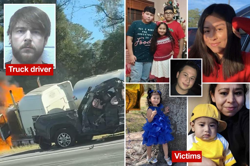 Georgia I85 crash kills family of eight, truck driver Kane Aaron Hammock charged with driving homicide